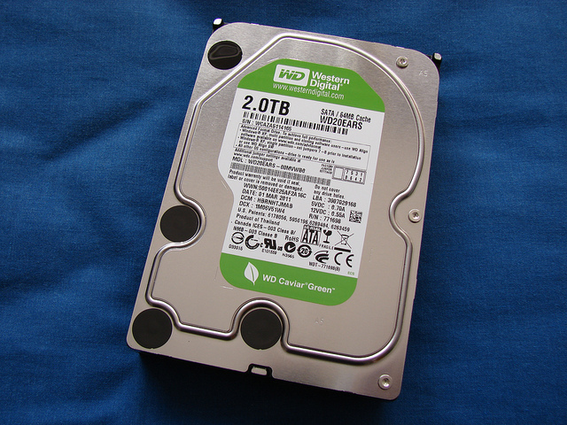 caviar green, western digital