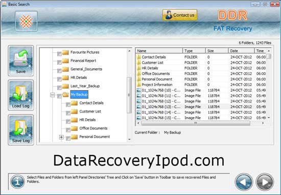 Data Recovery Fat screenshot