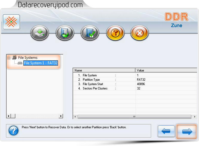 Select File System